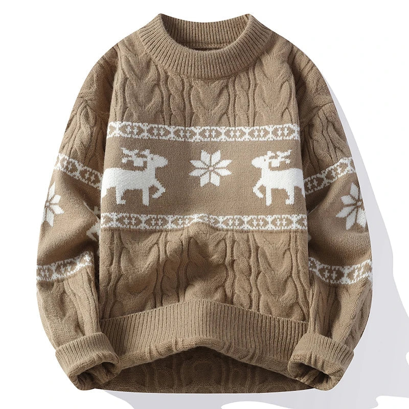 ALDREN | Thick & Warm Cashmere Sweater for Men-2