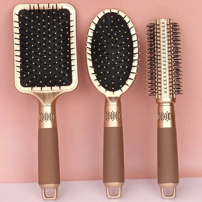 AirFlex Pro - Anti-Static Airbag Massage Paddle Brush for Curly Hair-4