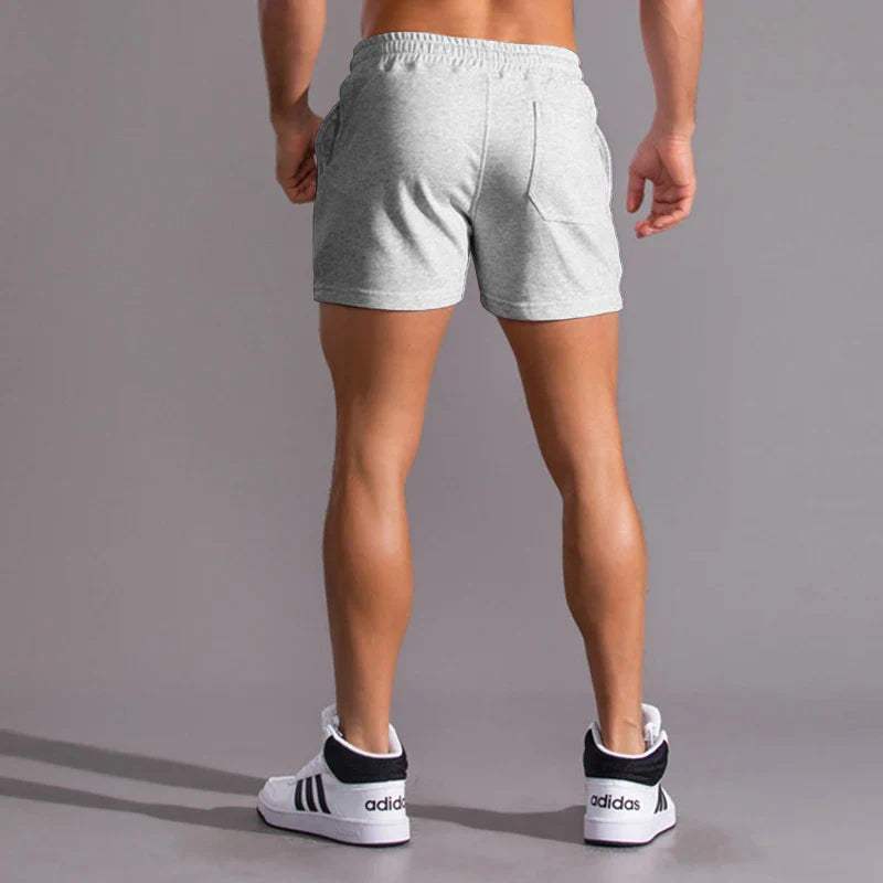  Men’s Casual Shorts - Elastic Waistband - Breathable Cotton - Adjustable Fit - Side Pockets-2