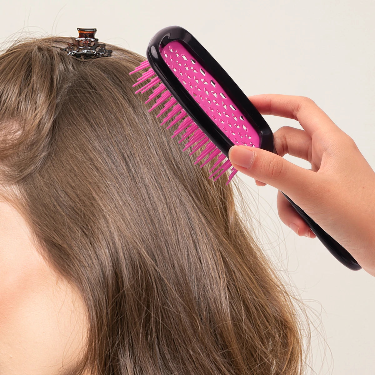 SilkBrush - Hollow Out Air Cushion Comb for Curly Hair & Styling 6