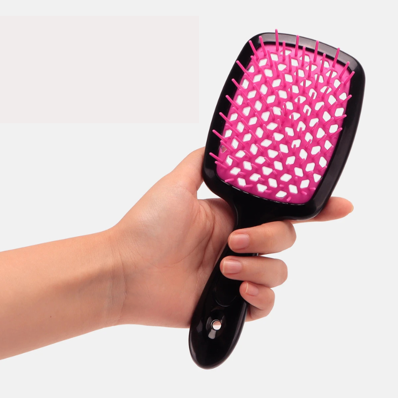 SilkBrush - Hollow Out Air Cushion Comb for Curly Hair & Styling 7