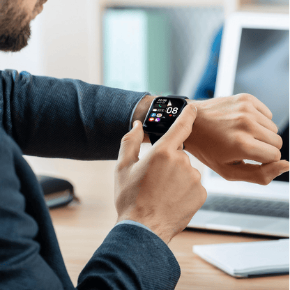 Smart Fitness Watch with Blood Pressure Monitoring – Tracker for Health and Activity Monitoring 1