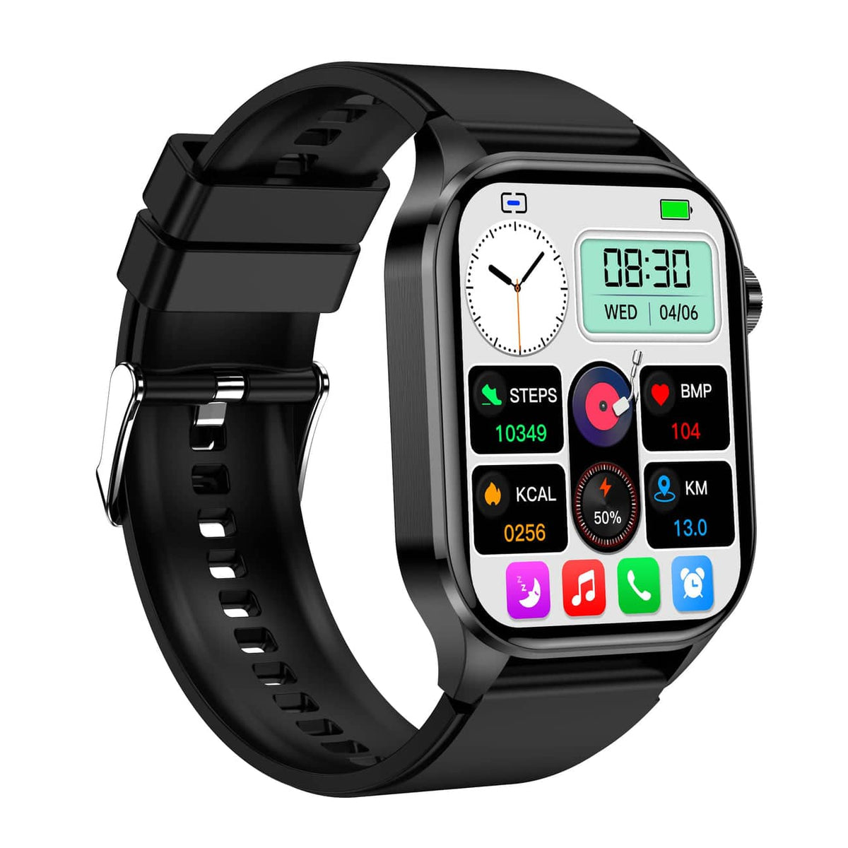 Smartwatch for health & fitness - EKG, blood pressure, heart rate measurement - iOS & Android compatible 8