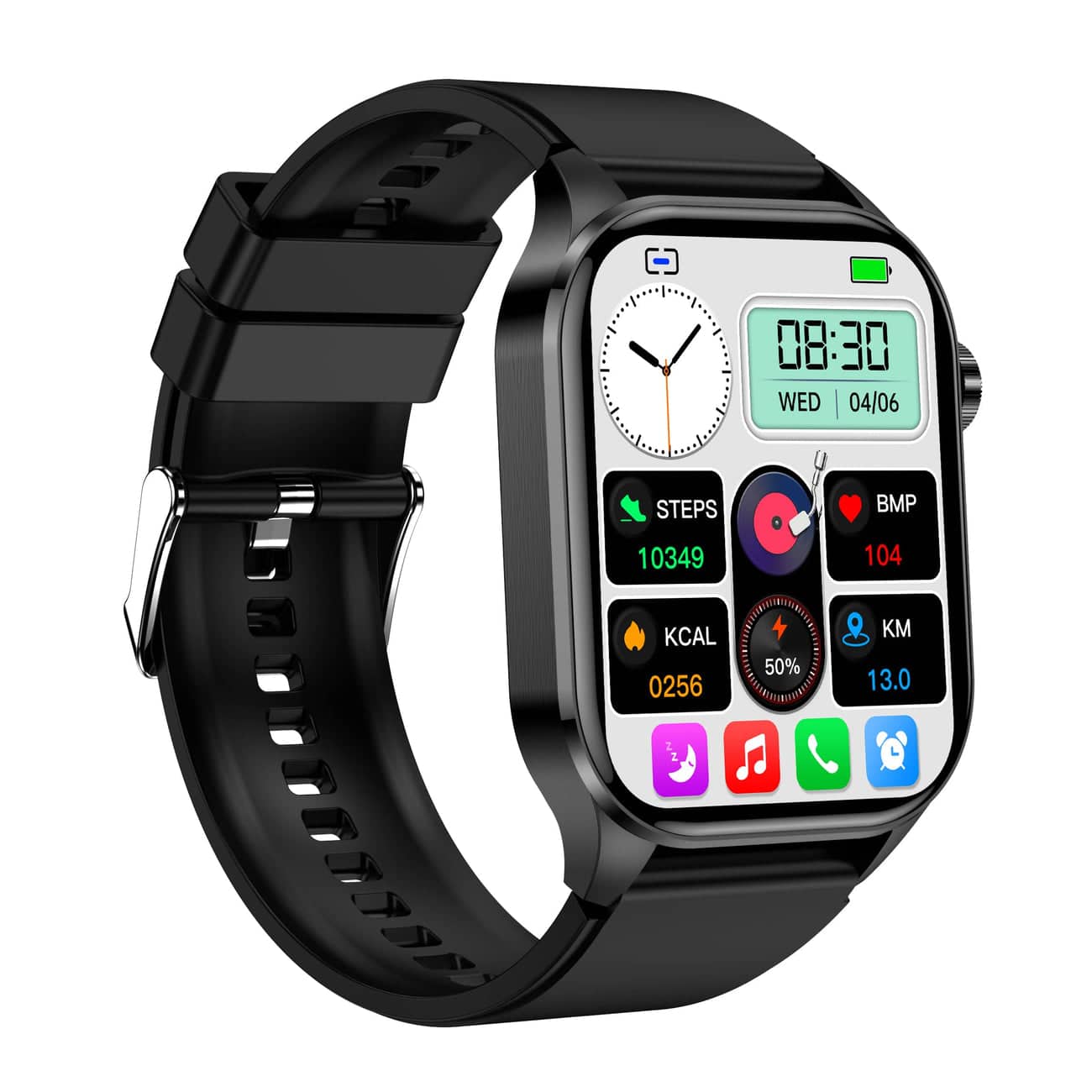 Smartwatch for health & fitness - EKG, blood pressure, heart rate measurement - iOS & Android compatible 8