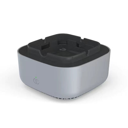 Smoke removal air purifier ashtray with advanced filtration system - stylish inner smell siminator for clean air 6