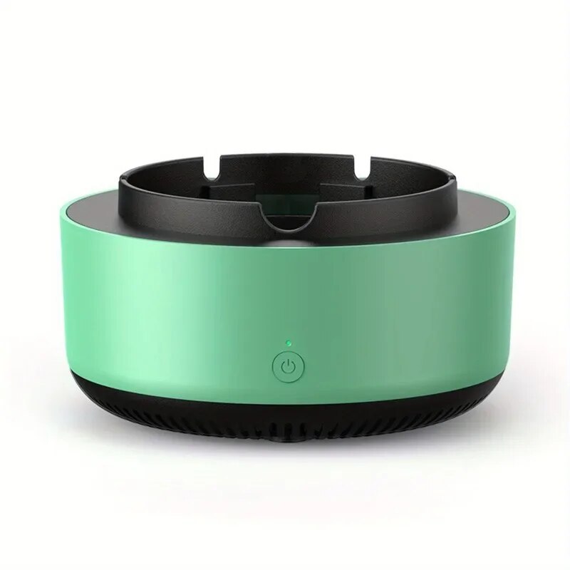 Smoke removal air purifier ashtray with advanced filtration system - stylish inner smell siminator for clean air 8