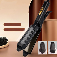 SmoothWave - Adjustable Heat Dual Hair Tool for Effortless Curls & Straightening 2