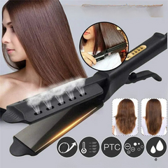SmoothWave - Adjustable Heat Dual Hair Tool for Effortless Curls & Straightening 3