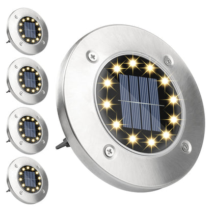 Solar-powered LED garden lights with twilight sensor – weatherproof and energy-efficient for outdoor areas 4