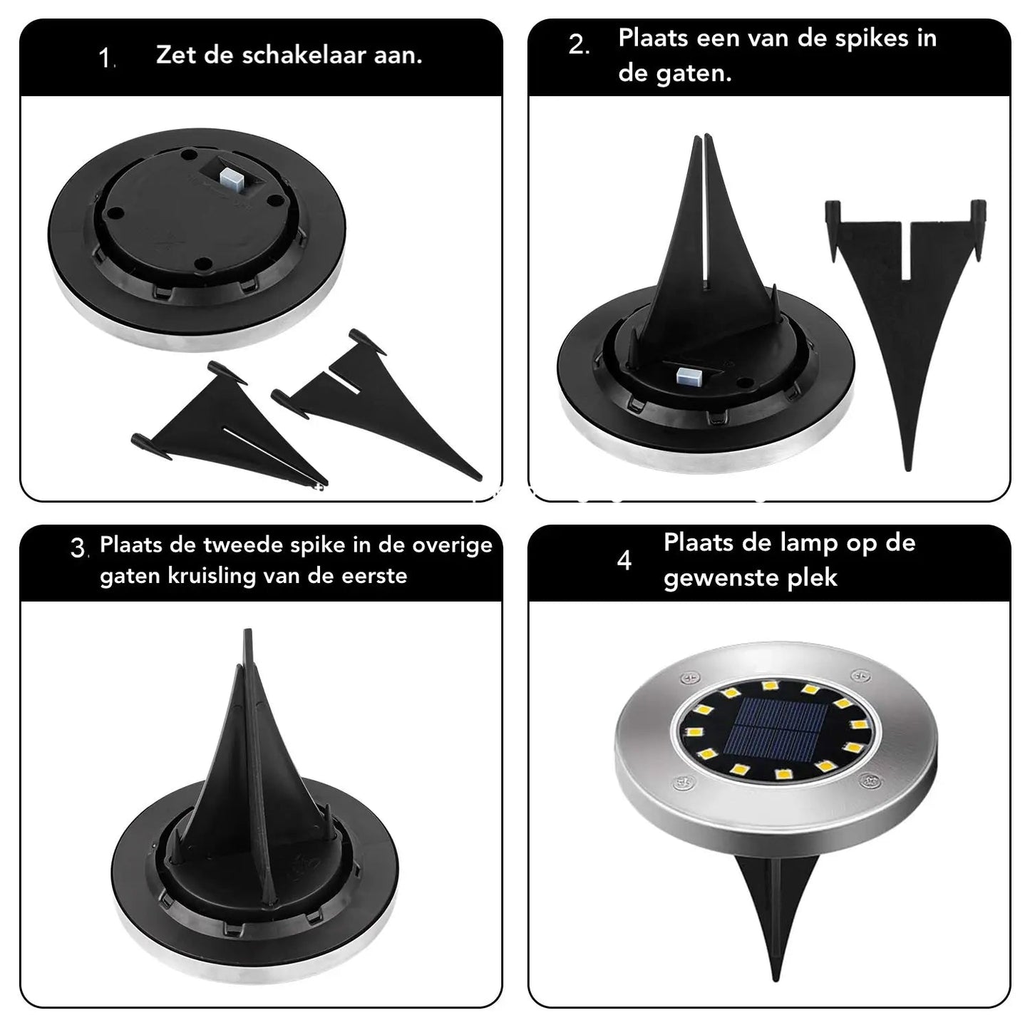 Solar-powered LED garden lights with twilight sensor – weatherproof and energy-efficient for outdoor areas 5