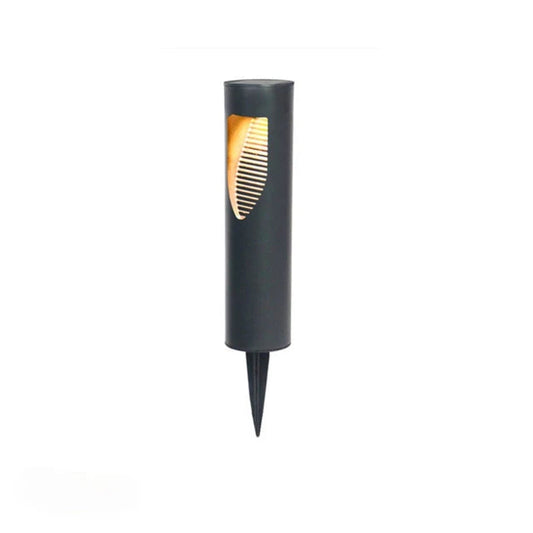 Solar-powered LED outdoor light with automatic light sensor – minimalist outdoor lamp for garden and patio 0