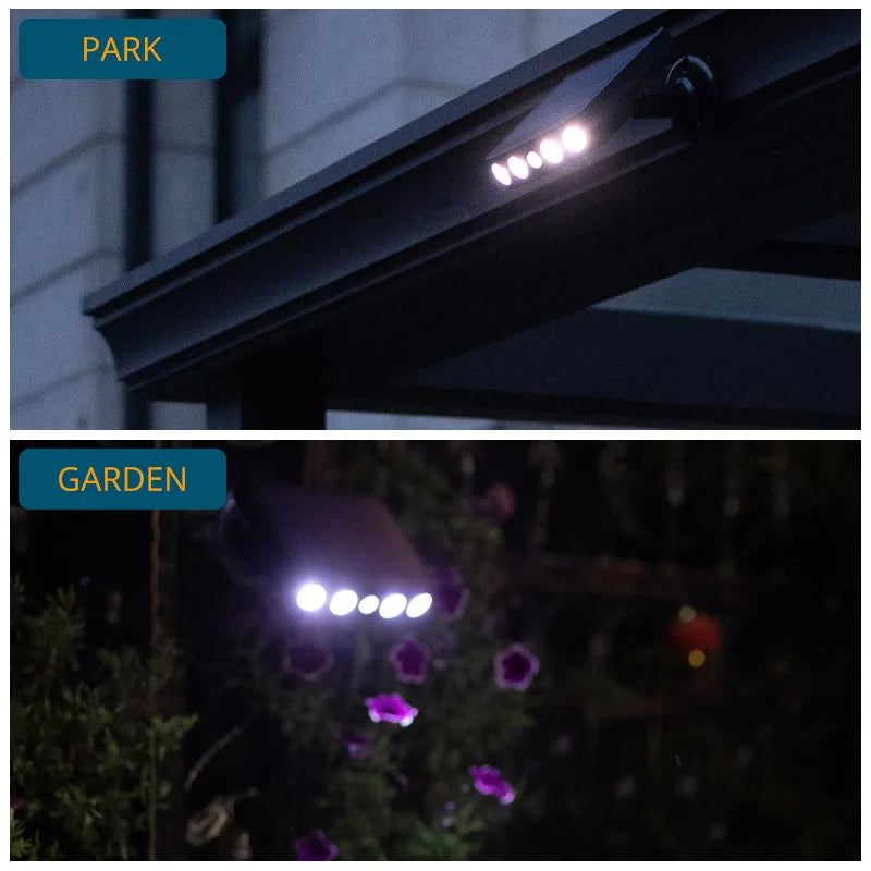 Solar-powered outdoor light with PIR motion sensor – IP68 waterproof, energy-efficient outdoor lights for security and convenience 6