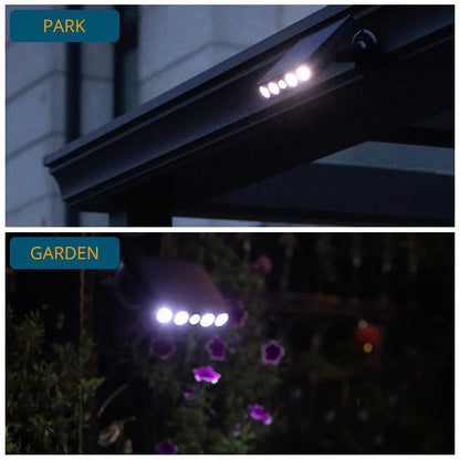 Solar-powered outdoor light with PIR motion sensor – IP68 waterproof, energy-efficient outdoor lights for security and convenience 6