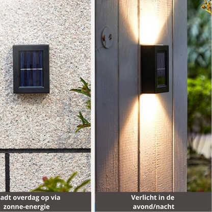 Solar-powered outdoor light with dusk detection – Waterproof garden lamp for stylish outdoor lighting 1