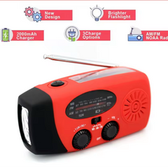 SolarWave | Solar-Powered Emergency Hand Crank Radio for Outdoor Use 2