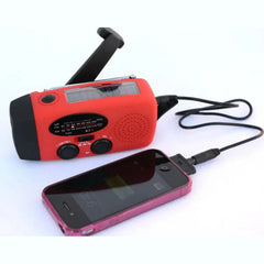 SolarWave | Solar-Powered Emergency Hand Crank Radio for Outdoor Use 3