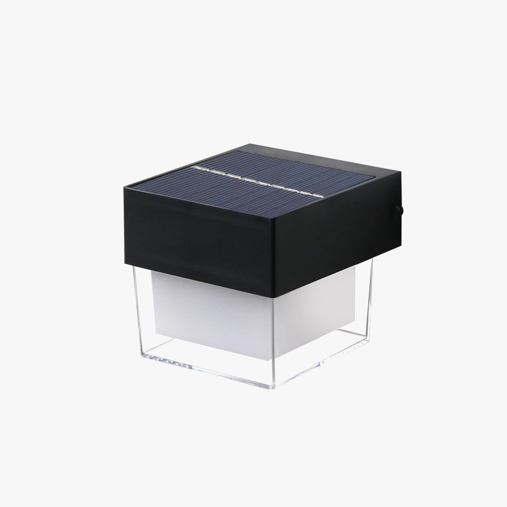 Solar Wall Light for Outdoors – Waterproof, Energy Efficient, Modern Design, IP65, 4W LED Lighting 5