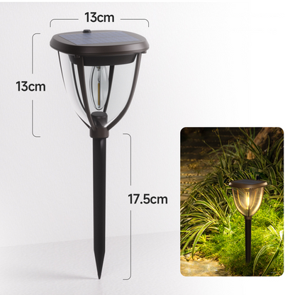 Solar outdoor wall light with motion detector – weatherproof, energy-efficient, warm white, easy wall mounting, IP65 protection 2