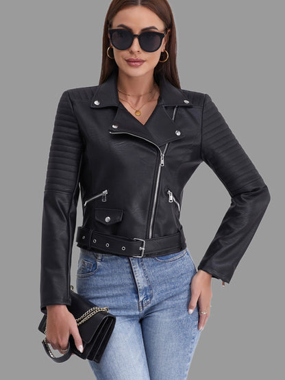 Sophia | Trendy Biker Jacket 0