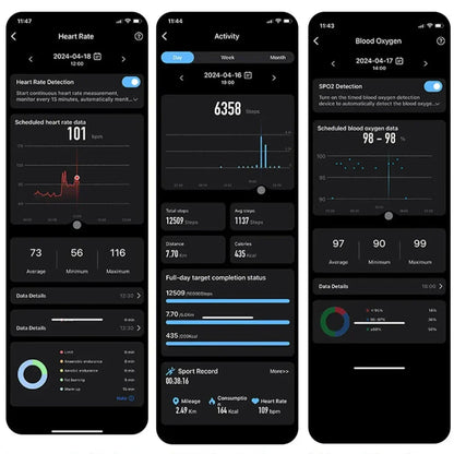 Sportsync water-density Smart Ring with multi-sport mode 2