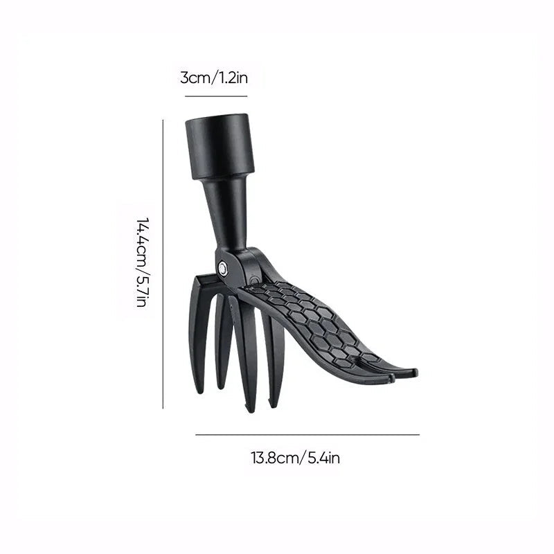 Stainless Steel Adjustable Long Handle Detachable Weed Puller 5