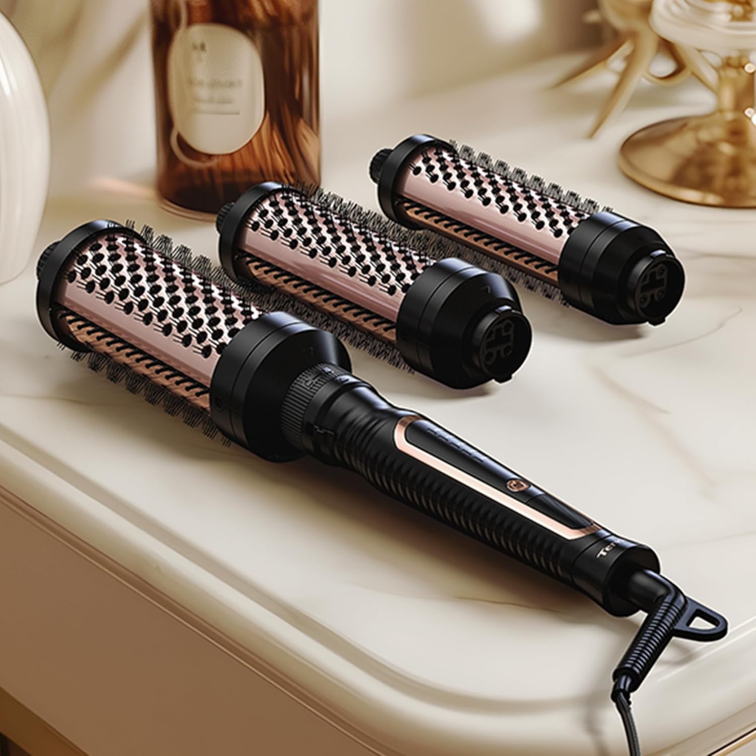 StyleSphere | 3-in-1 Ionic Hair Styler for Smooth, Shiny, and Frizz-Free Curls 3