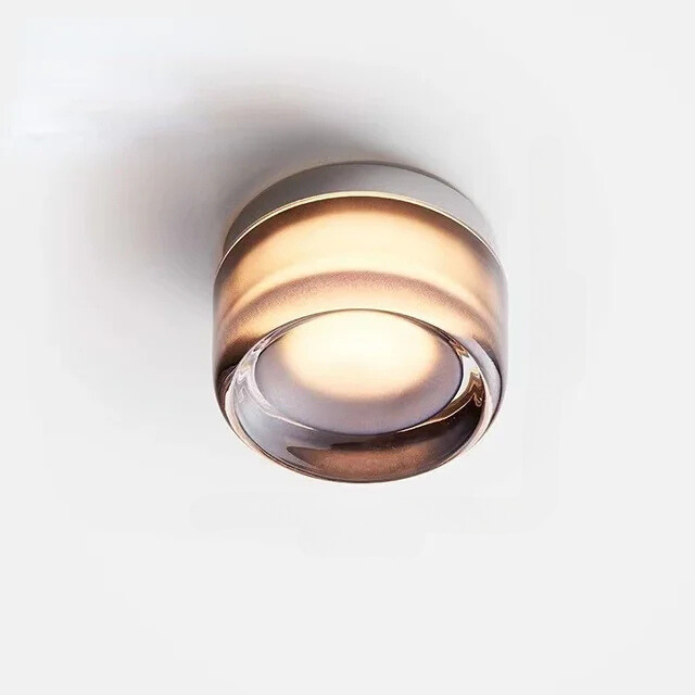 Stylish round wall light with LED - Black, 15W Modern design for living room and bedroom 11