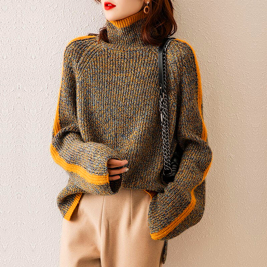 Stylish turtleneck sweater for women | Comfortable 0