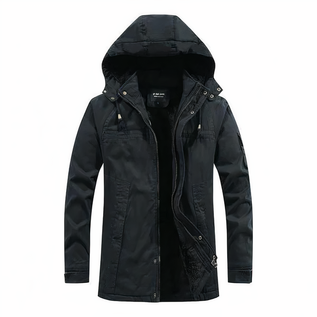 Stylish winter jacket with hood for men | Warm 1