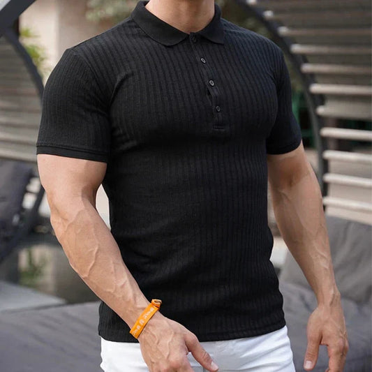 MANUEL | Slim Fit Breathable Polo Shirt-1