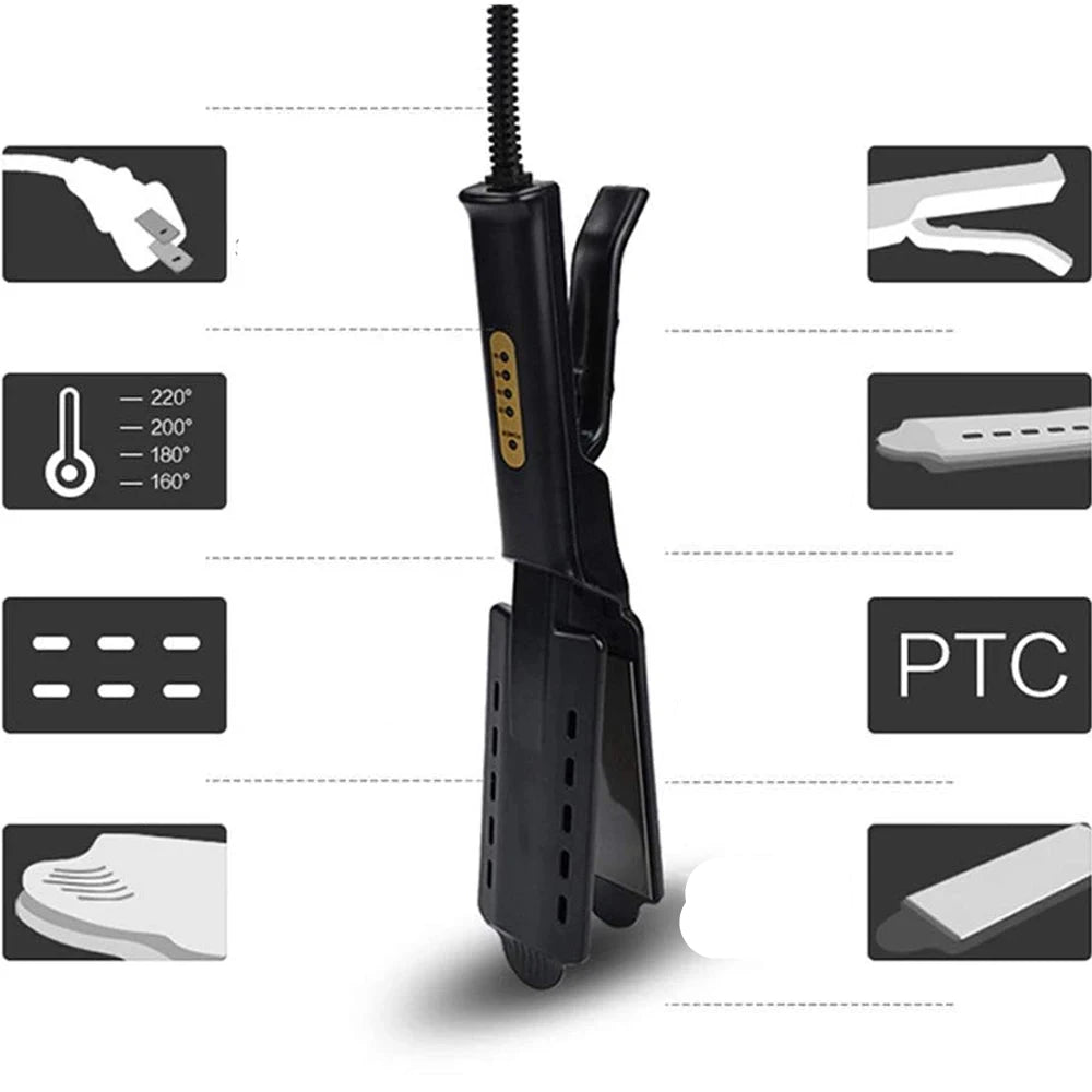 SwiftGlam - 4-Setting Wet & Dry Hair Straightener 1