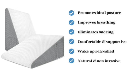 The Premium Wedge Pillow – Elevate Your Sleep & Breathe Easier 4