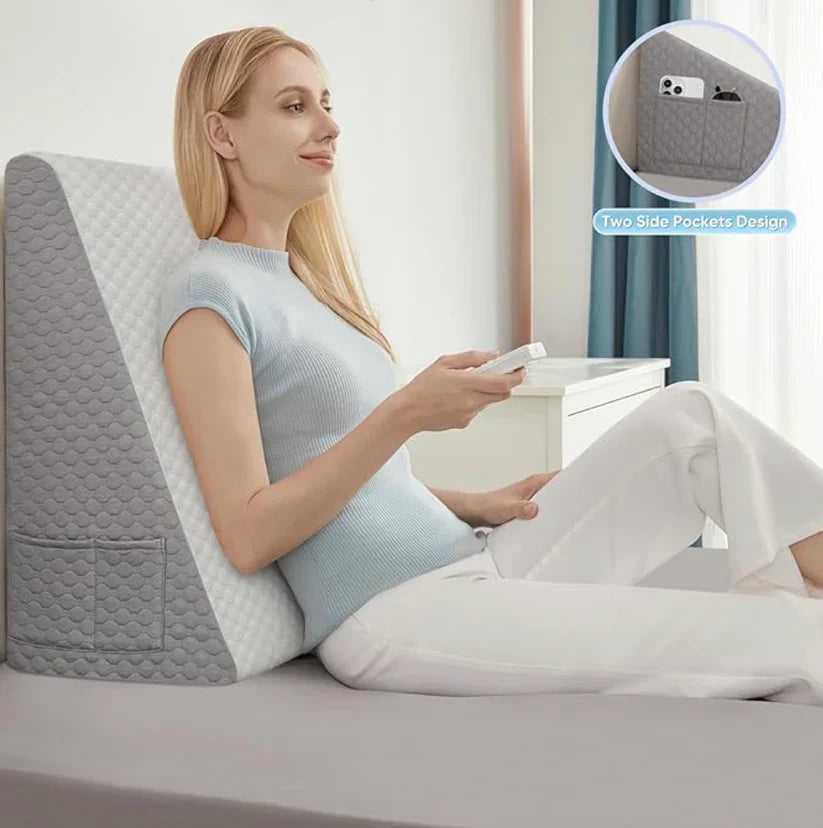 The Premium Wedge Pillow – Elevate Your Sleep & Breathe Easier 5