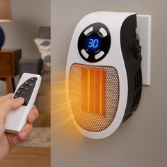 ThermoWave | Wall-Mounted Ceramic Heater with Remote Control and Fast Heating 0