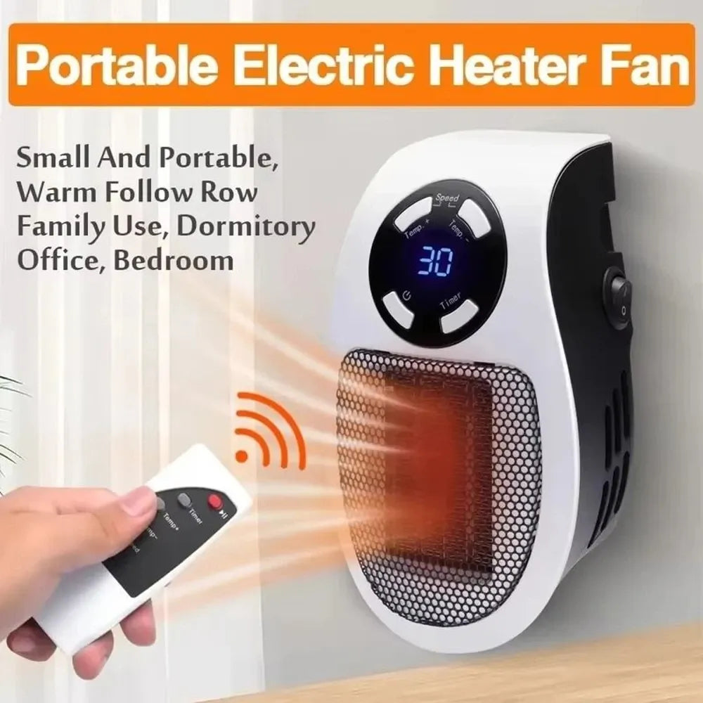 ThermoWave | Wall-Mounted Ceramic Heater with Remote Control and Fast Heating 2