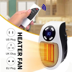 ThermoWave | Wall-Mounted Ceramic Heater with Remote Control and Fast Heating 3