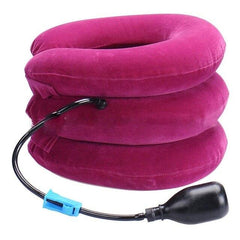 Three Layers Cervical Neck Traction Inflatable Pillow 0