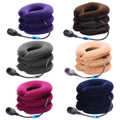 Three Layers Cervical Neck Traction Inflatable Pillow 1