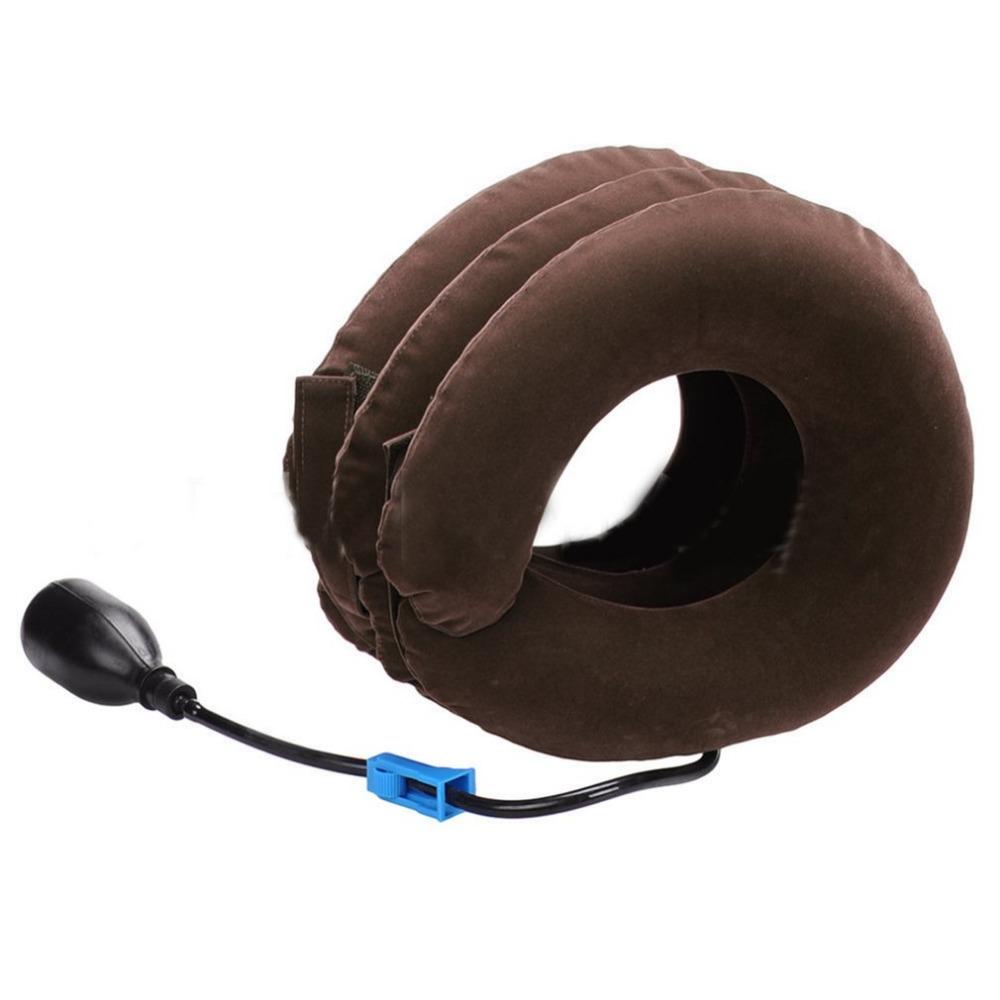 Three Layers Cervical Neck Traction Inflatable Pillow 4