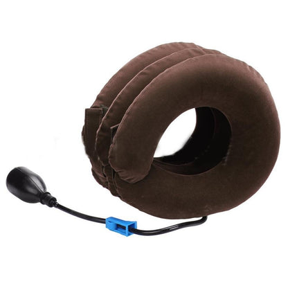 Three Layers Cervical Neck Traction Inflatable Pillow 4