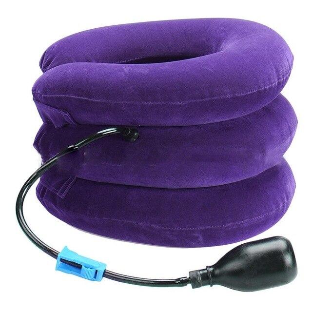 Three Layers Cervical Neck Traction Inflatable Pillow 7