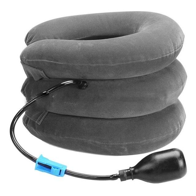 Three Layers Cervical Neck Traction Inflatable Pillow 8