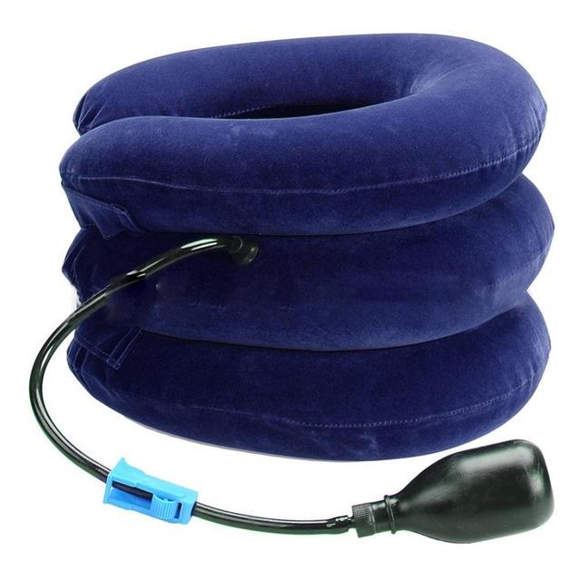 Three Layers Cervical Neck Traction Inflatable Pillow 9