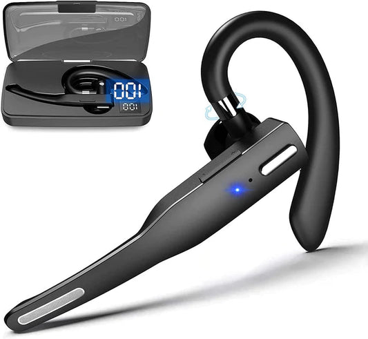 Trucker Dual Mic Wireless Bluetooth 5.1 Noise Cancelling Headset/Earpiece 0