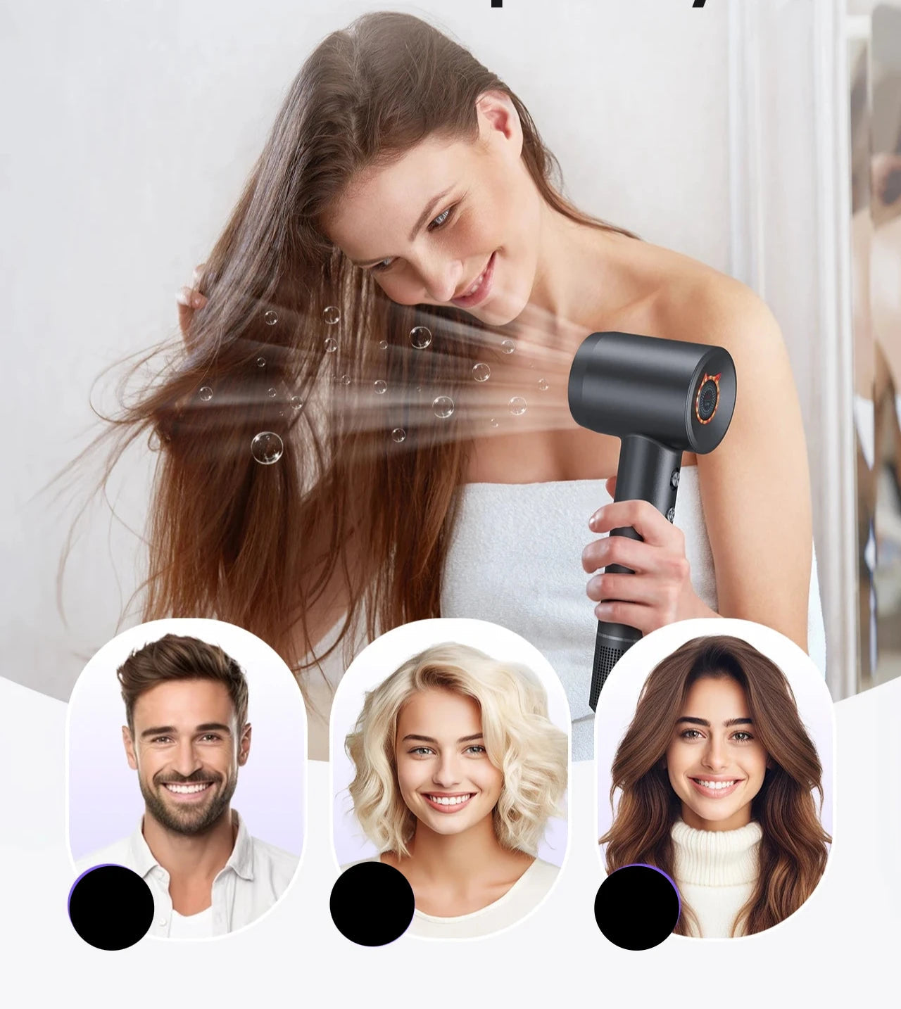 TurboDry - Professional Ionic Speed Hair Dryer 1