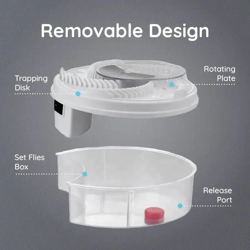 USB Silent Fly Trap | Eco-Friendly, Non-Toxic & Effective for Home and Outdoor Use 6