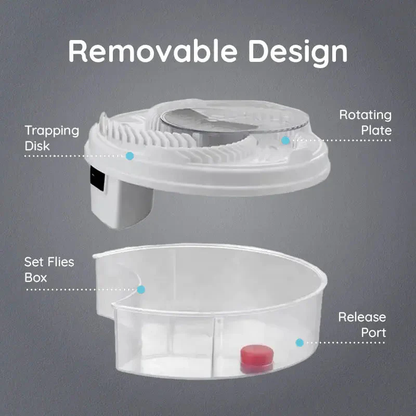 USB Silent Fly Trap | Eco-Friendly, Non-Toxic & Effective for Home and Outdoor Use 6