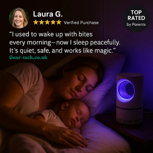 UV Light Insect Trap - Indoor/Outdoor Mosquito & Fly Killer for Effective Pest Control Solutions 4