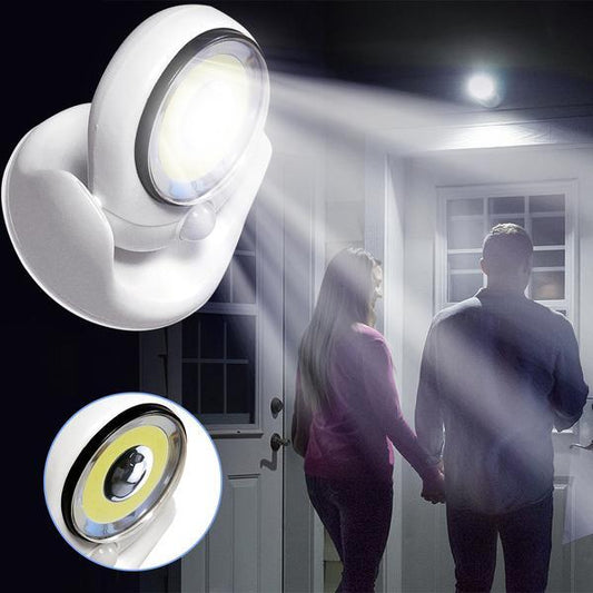 Ultra-Bright Motion Sensor LED Outdoor light waterproof 450 Lumen LED lamp for safety and visibility 0