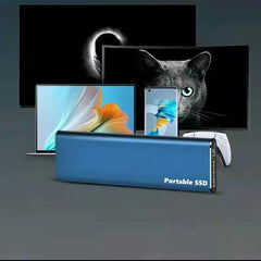 Ultra Thin 4 TB External hard drive-compatible USB-C memory solution for fast file transmission and durability 1